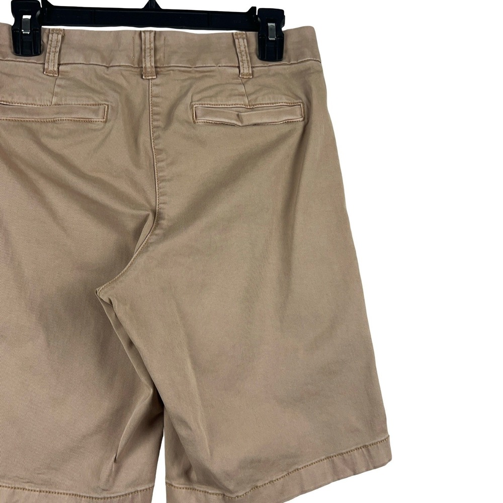 J. Crew Chino Bermuda Shorts Womens 6 Tan Khaki Cotton Twill City Short - Picture 7 of 7